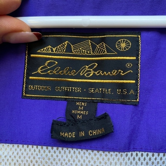 Eddie Bauer Mens 90s Style Outdoor Jacket | Size: M - Picture 14 of 16